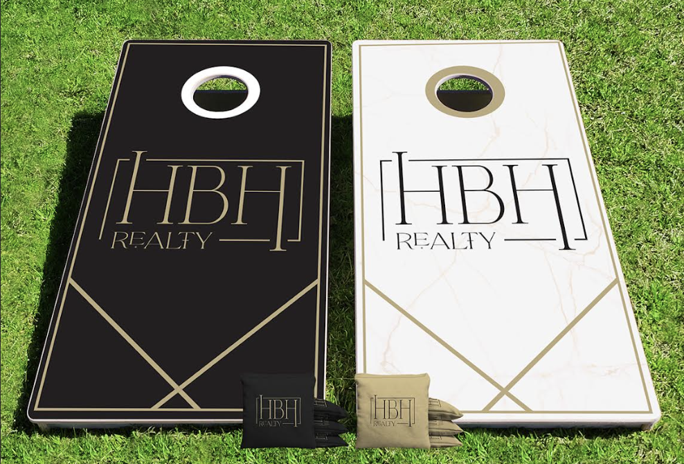 branded corn hole